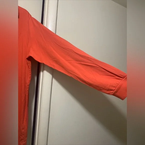 Woman Within Orange Cotton Top - Picture 7 of 7